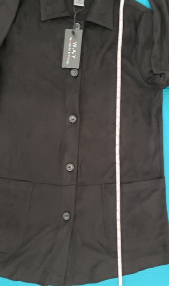 Faux Suede Jacket - Picture 10 of 14